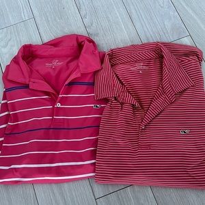 Vineyard Vines performance polos size XL.
